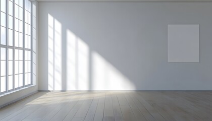 Minimalist Sunlit Room