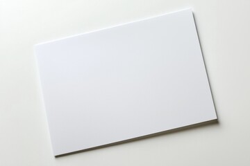 Blank A4 Paper Mockup on Isolated Background created with Generative AI