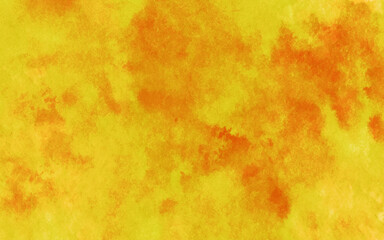 Yellow abstract dirty art. Vibrant dirty drawing. Creative design. Bright yellow stains. Grunge style.