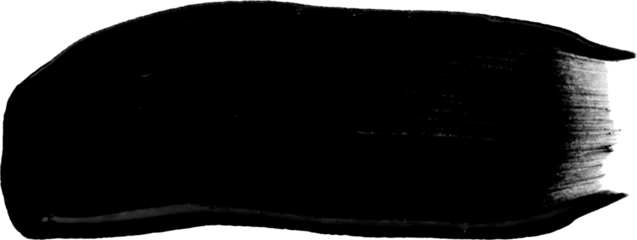 brush stroke isolated on white background