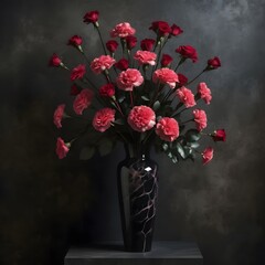 still life with flowers