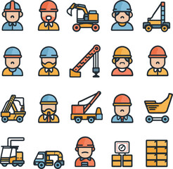 Construction and Engineering Icons