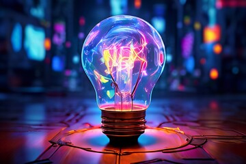 Abstract Fusion of Technology and Art