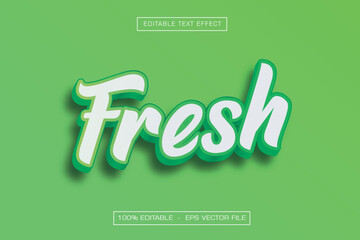 Fresh Editable Text Effect