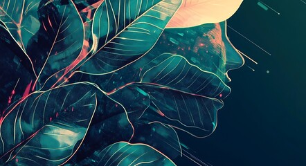 Obraz premium Enchanting Foliage background