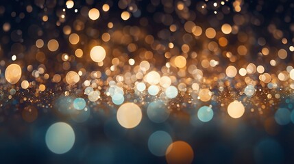 A photo of a bokeh light effect