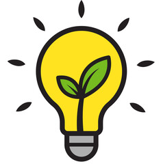 Renewable energy, Alternative Energy Icon