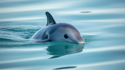 Fototapeta premium dolphin in the water