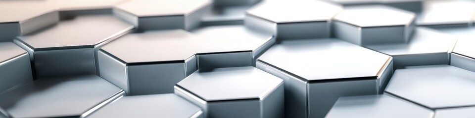  white gray hexagon pattern