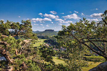 Elbsandsteingebirge - Gebirge - Sächsische Schweiz - Deutschland - Sachsen - Gebirge - Berg - Berge - Fels - Beautiful - Saxon Switzerland