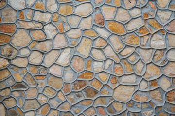 close up on stone wall background