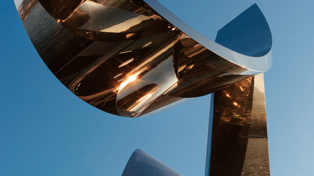 Libeskind statue: The Life Eletric