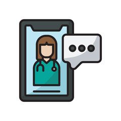 Telemedic Illustration