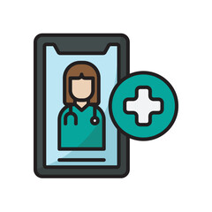 Telemedic Illustration