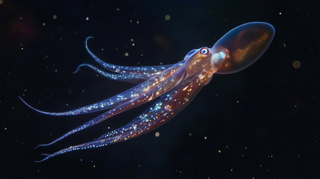 dumbo octopus in the deep 