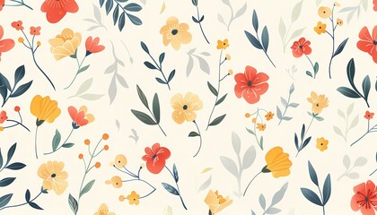 Fototapeta premium Beautifull background wallpaper flowers colorfull