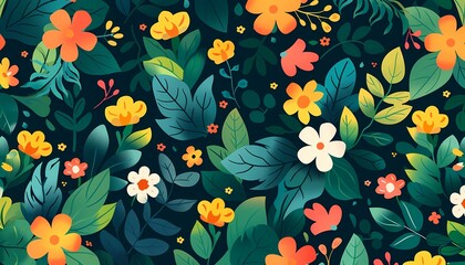 Fototapeta premium Beautifull background wallpaper flowers colorfull