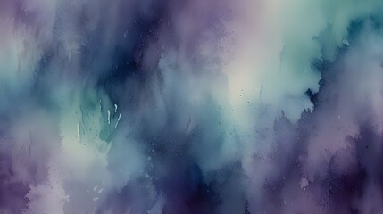 Naklejka premium a cool watercolor wash background with icy blue