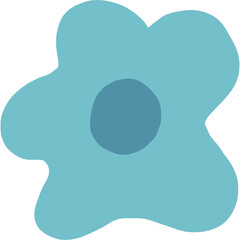 pastel color flower illustration