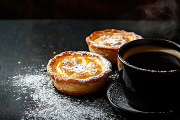 Three Portuguese dessert