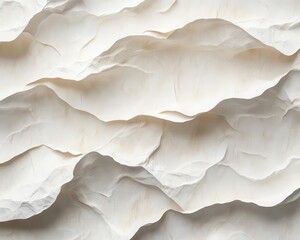 Organic paper texture with irregular forms, soft tones, and a natural flow, subtle texture creating an abstract pattern.