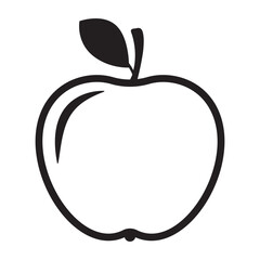 Apple icon. Apple sign symbol for web site and app design.