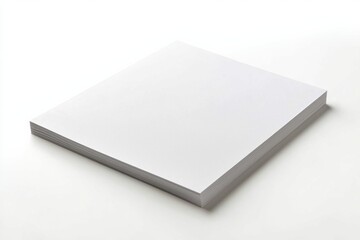 Blank A4 Paper Mockup on Isolated Background created with Generative AI