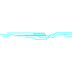 Futuristic Line Decoration