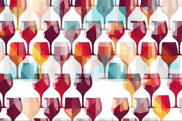 Fototapeta premium wine glass background
