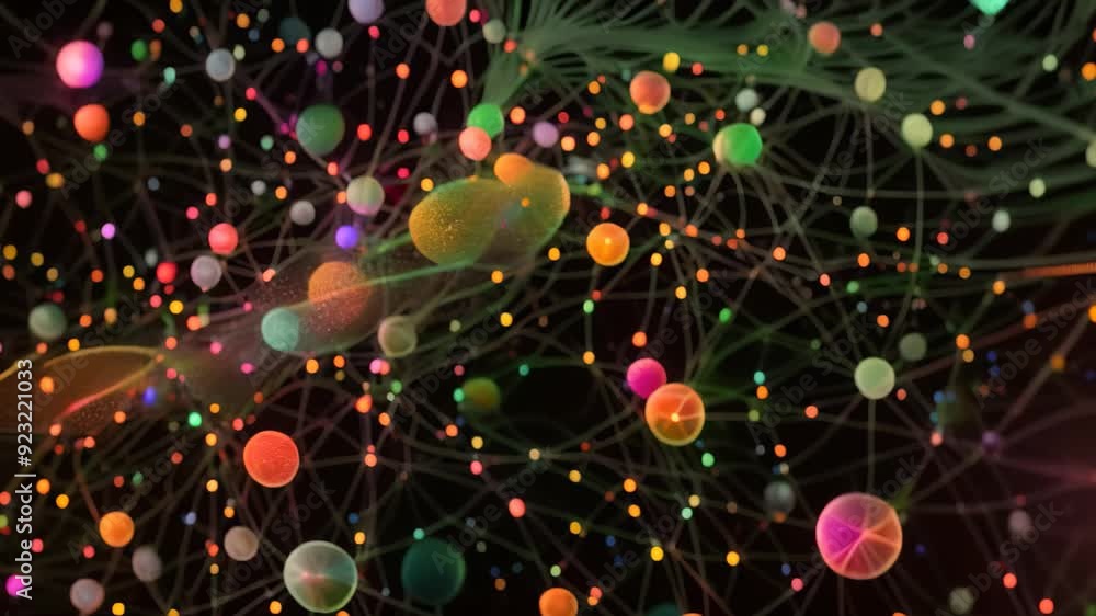 Poster a computer screen obscured by a tangle of wires, representing the complexity of neural networks, vis