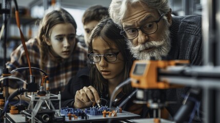 Kids Learn 3D Printing with Teacher