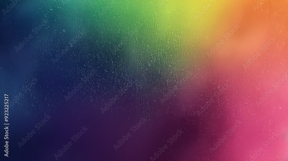 Poster uhd 4k colorful background with gradient blur and grain noise effects
