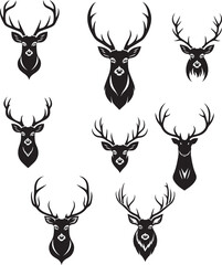 deer head silhouette