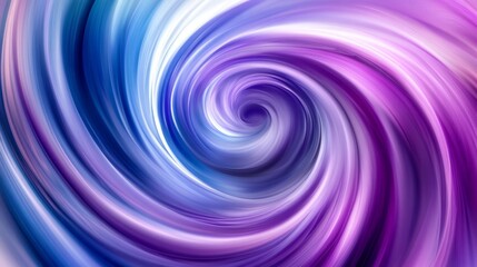 Obraz premium Vibrant Pastel Swirl, an abstract illustration featuring dynamic swirls in light pastel purple, pastel violet, and royal blue, ideal for wallpapers or digital backgrounds.
