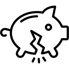 Budget Crisis Icon