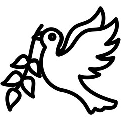 Peace Dove Icon