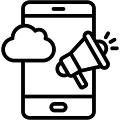 Social Media Communication Icon