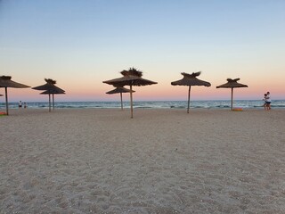 umbrellas on the beach © Наталія Сергієнко