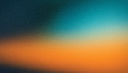 Dark grainy gradient with teal, orange, yellow, and blue hues featuring retro noise texture for web banners and backdrop designs.