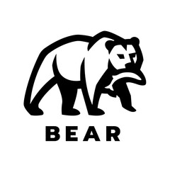 Bear logo, symbol.