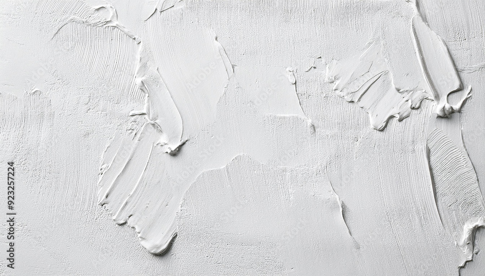 Wall mural background of white color with a texture of painted paint. rough surface for various purposes.