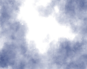 曇り空のイラスト　背景　素材