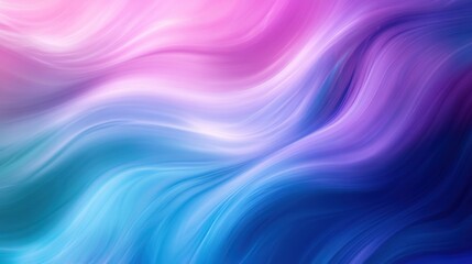 Abstract Swirls of Vibrant Hues