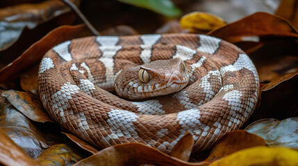 Fototapeta premium close up of a kingsnakes