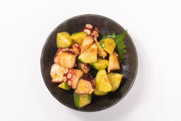 真蛸ときゅうりのコチュジャン和え