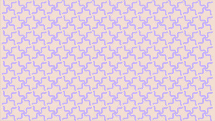 Curly Design Pattern Repeating on a Purple Background Suitable for Background, Artistic Purposes, and Social Media Background