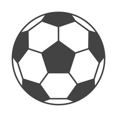 Soccer ball icon. Football icon. Vector.
