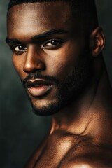 Man with Beard Close Up,