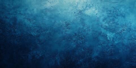 Abstract watercolor paint background dark blue color grunge texture for background. Blue gradient background 