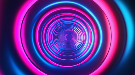 abstract colorful background with circles and spirals